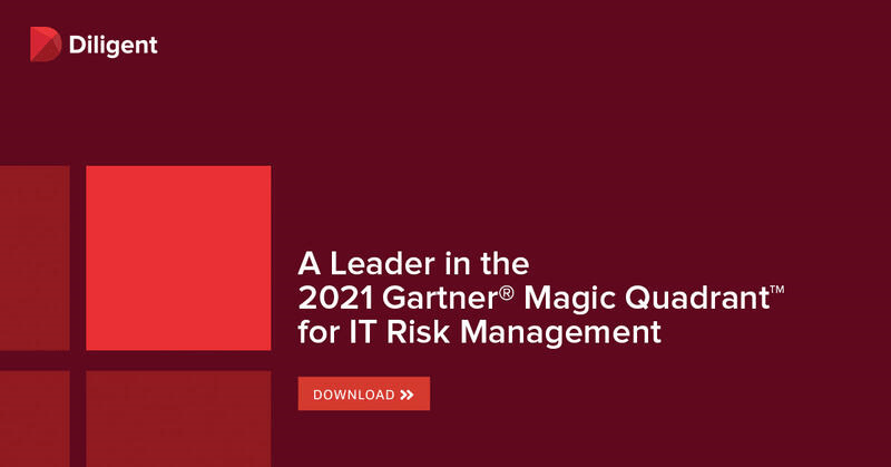 Diligent Magic Quadrant for IT Risk Management
